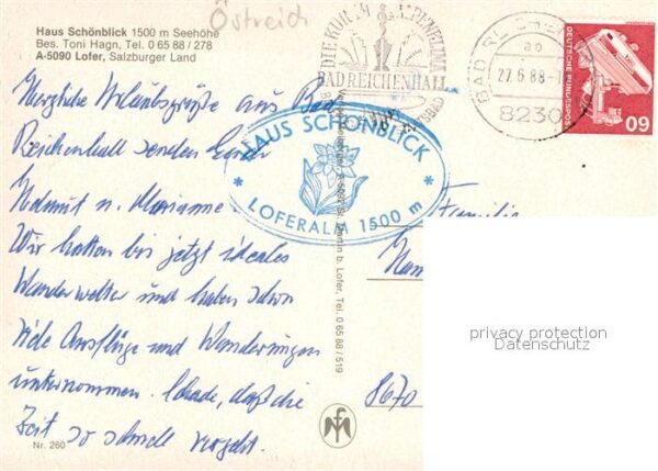 Lofer Haus Schönblick – Bild 2