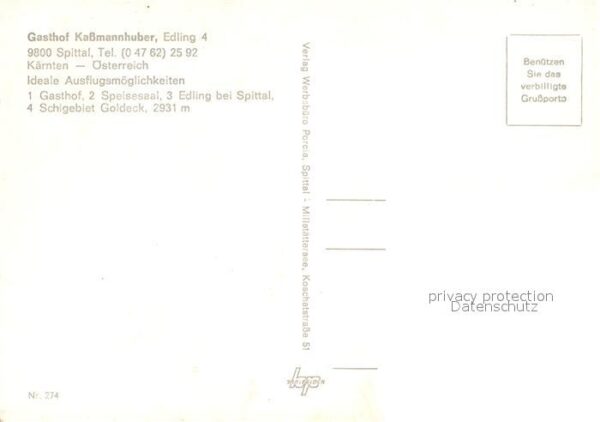 Spittal Drau Gasthof Kassmannhuber – Bild 2