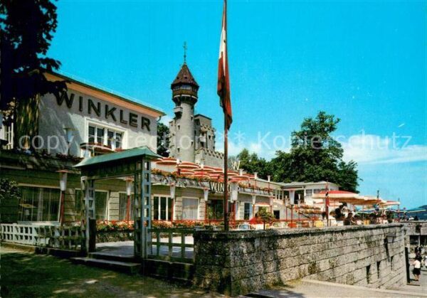 Salzburg Oesterreich Grand Cafe Winkler Mönchsberg
