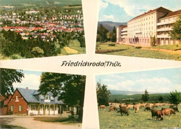 Friedrichroda FDGB-Heim Heuberghaus Rennsteig