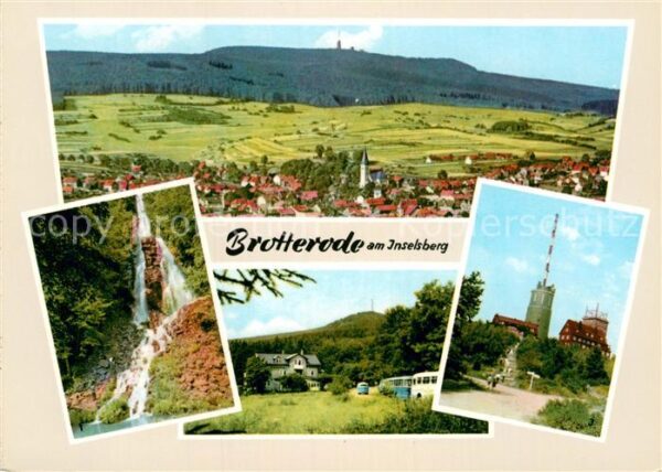 Brotterode Trusetaler Wasserfall Hotel Grenzwiese