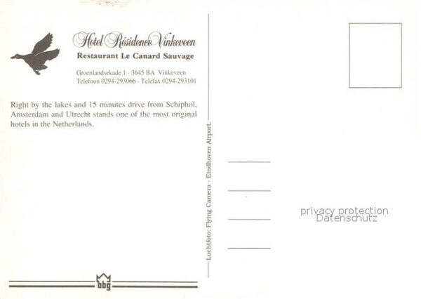 Vinkeveen Hotel Residence Vinkeveen Restaurant Le – Bild 2