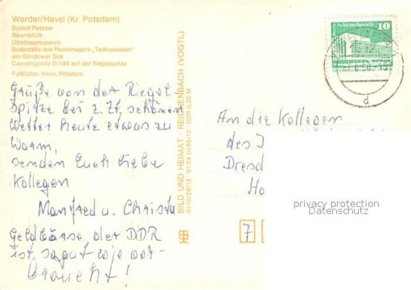 Werder Havel Schloss Petzow Obstbaummuseum Badestell – Bild 2
