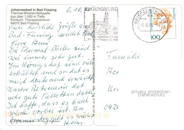 Bad Fuessing Johannesbad Fliegeraufnahme – Bild 2