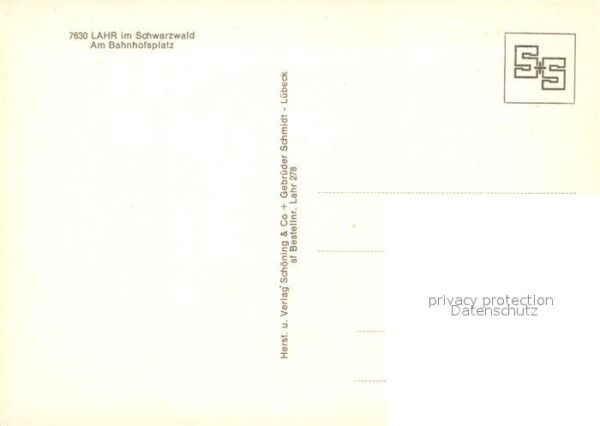 Lahr Baden Bahnhofsplatz – Bild 2