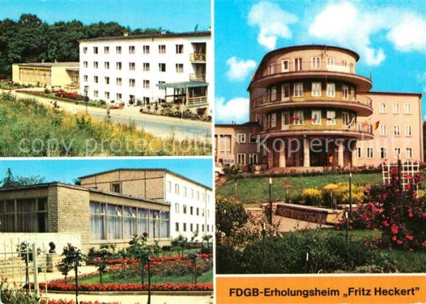Gernrode Harz Erholungsheim Fritz Heckert