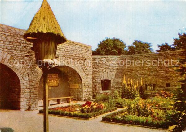 Erfurt Burggarten Gartenbaummuseum Cyriaksburg