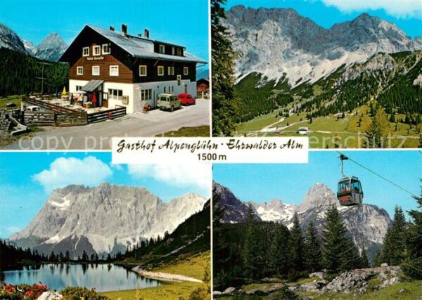 Ehrwald Tirol Gasthof Alpenglühn Wetterwand Seebensee