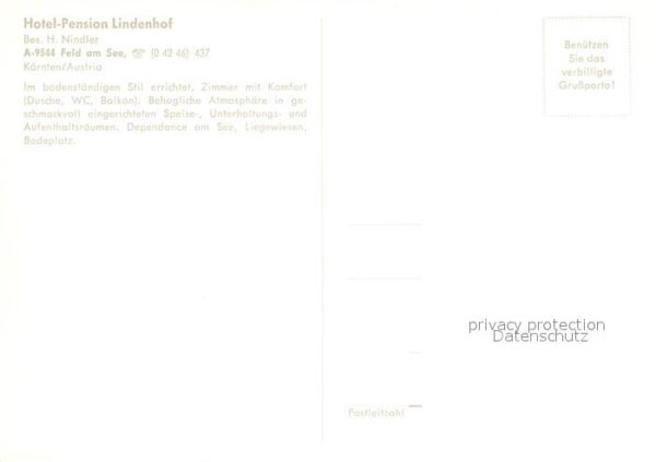 Feld See Hotel-Pension Lindenhof – Bild 2