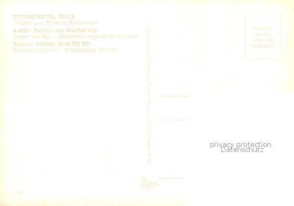 Reifnitz Woerthersee Strandhotel Sille – Bild 2