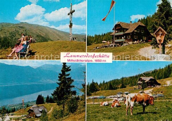 Millstatt Millstaettersee Lammersdorferhütte Millstätteralpe