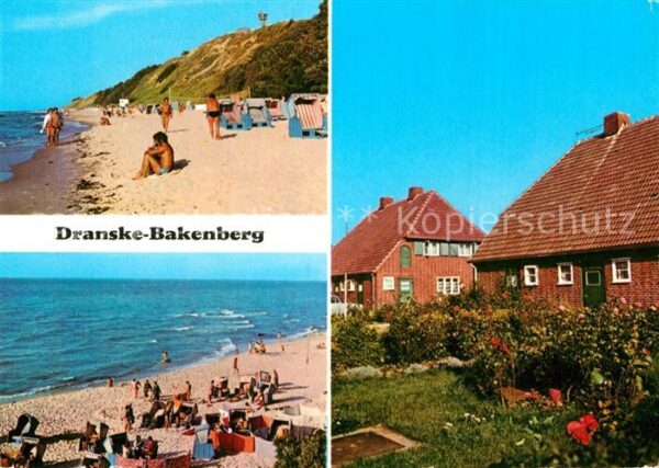 Bakenberg Strandpartien Inselhäuser