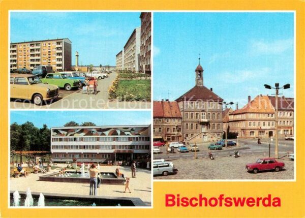 Bischofswerda Neubaugebiet Kulturhaus Bertolt Brecht