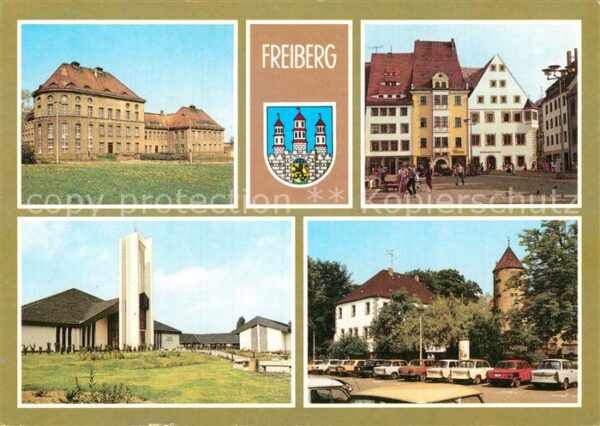Freiberg Sachsen Bergakademie Karl Kegel Bau Obermarkt M