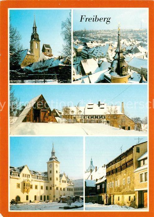 Freiberg Sachsen Petrikirche Grube Alte Elisabeth Rathau