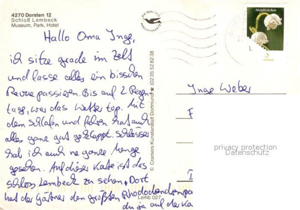 Dorsten Schloss Lembeck Museum Park Hotel – Bild 2