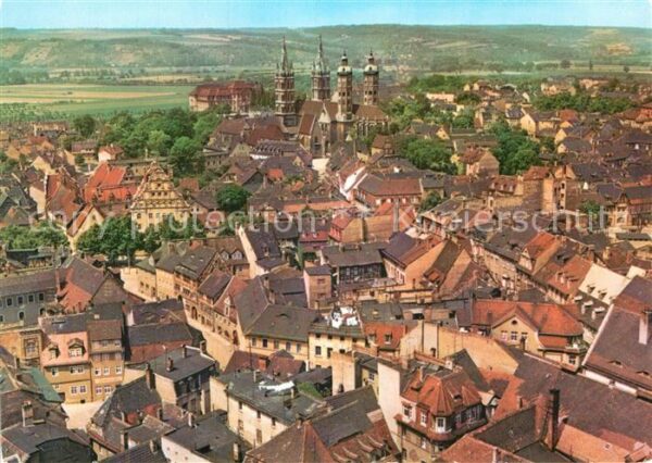Naumburg Saale Fliegeraufnahme mit Dom