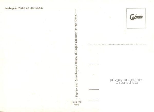 Lauingen Donau Teilansicht – Bild 2