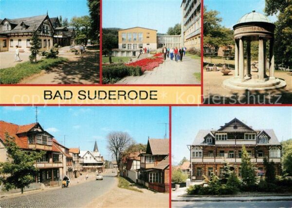 Bad Suderode Sanatorium Willi Agatz Badehaus und Hau