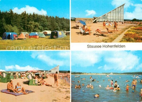 Hohenfelden Stausee Campingplatz Badespass
