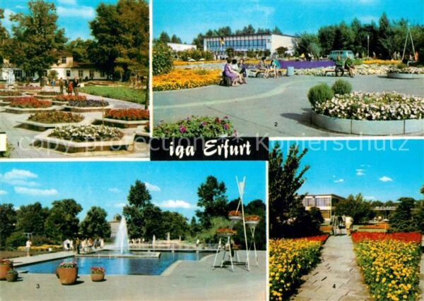 Erfurt IGA Rosengarten Festplatz Wasserachse Z