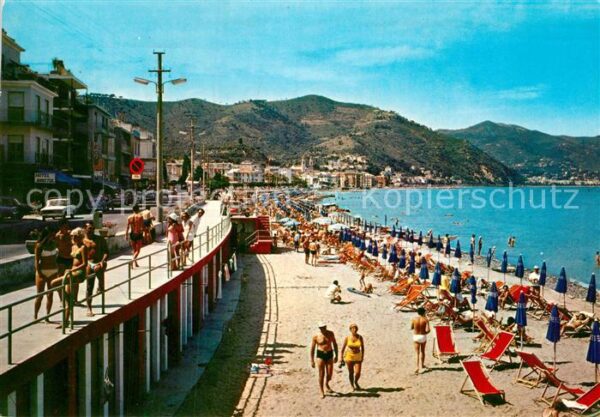 Laigueglia  La spiaggia