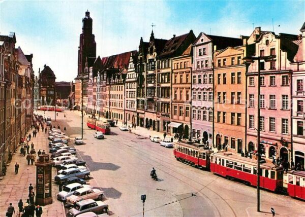 Wroclaw Rynek pierzeja polnocna