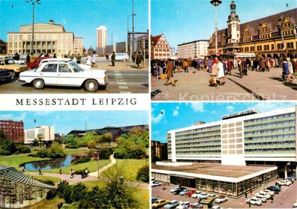 Leipzig Opernhaus Karl Marx Platz Altes Rathaus