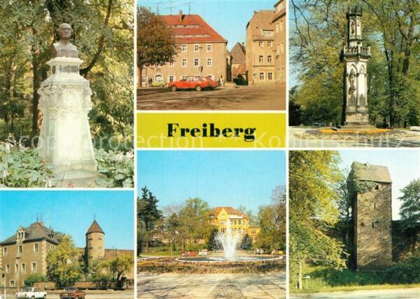 Freiberg Sachsen Abraham Gottlob Werner Denkmal Otto Nus