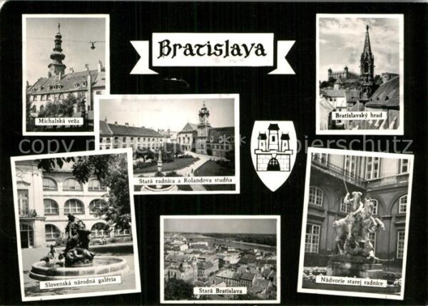 Bratislava Pressburg Pozsony Michalska veza Slovenska narodna galeri