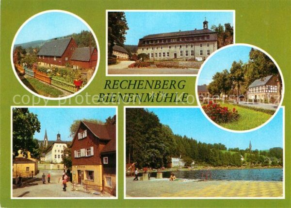 Rechenberg-Bienenmuehle Osterzgebirge Alte Strasse Polytechn Oberschule Mulde