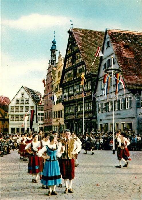 Dinkelsbuehl Kinderzeche Schäfertanz