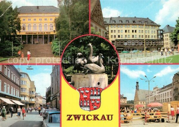Zwickau Sachsen Pionierhaus Wilhelm Pieck Ringkaffee Sc