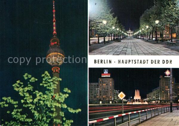 Berlin Fernseh und UKW Turm Brandenburger Tor