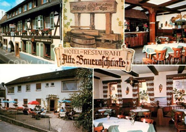Oestrich-Winkel Hotel Restaurant Alte Bauernschänke Ter