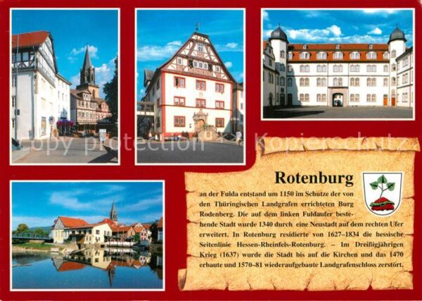 Rotenburg Fulda Burg Rodenberg Details