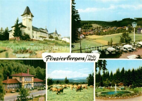 Finsterbergen Kurhaus Panorama Steigermühle Am Rennst