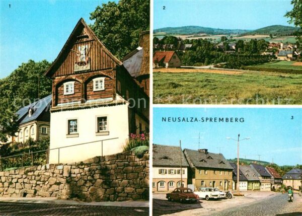 Neusalza-Spremberg Reiterhaus Panorama Niedermarkt