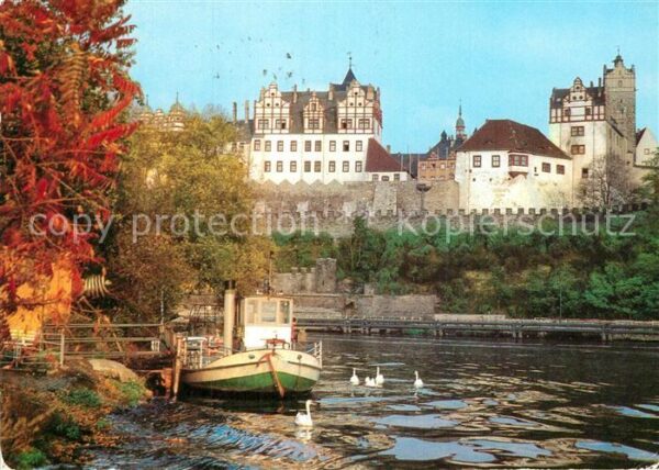 Bernburg Saale Schloss Saalepartie