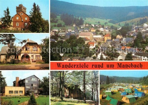 Manebach Hohe Warte Waldgaststätte Mönchhof Feri