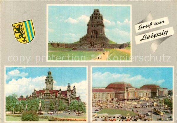 Leipzig Völkerschlachtdenkmal Schloss Zwinger