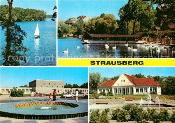 Strausberg Brandenburg Am Straus See Haus der NVA Klub am See