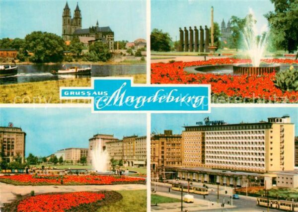 Magdeburg Domblick Kulturpark Rotehorn Wilhelm Pi