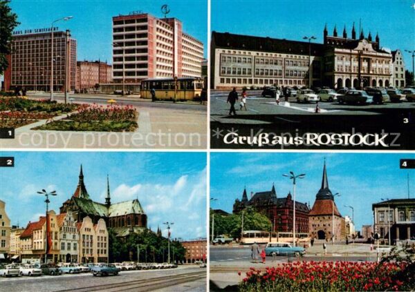 Rostock Interhotel Warnow Ernst Thälmann Platz