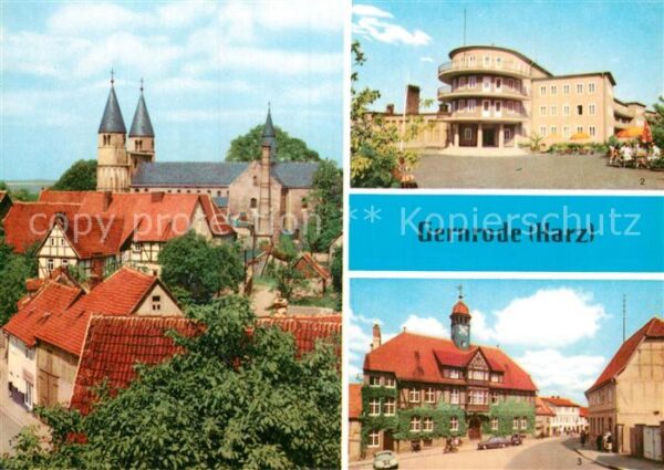 Gernrode Harz Am Spittelplatz FDGB Erholungsheim Frit