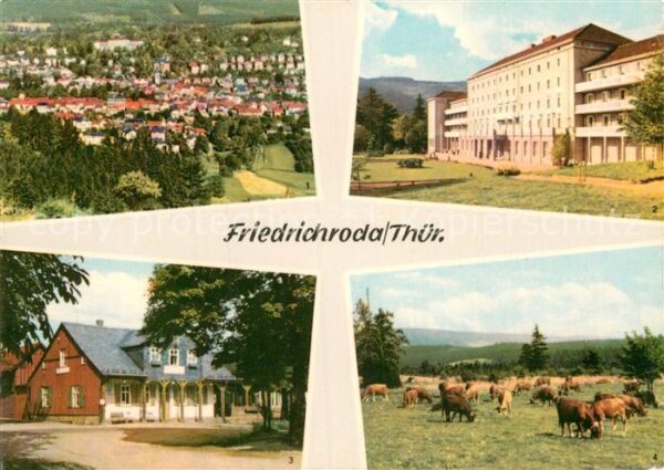 Friedrichroda Total FDGB Heim Heuberghaus Am Rennstei