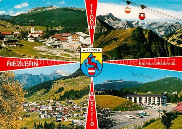 Riezlern Kleinwalsertal Vorarlberg Panorama Gondelbahn Sporthotel