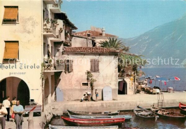 Limone sul Garda Hotel Tirolo Bootshafen