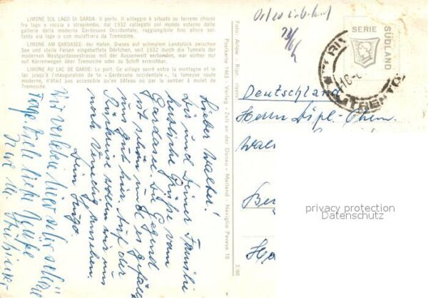 Limone sul Garda Hotel Tirolo Bootshafen – Bild 2