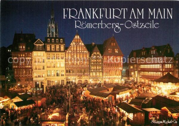 Frankfurt Main Römerberg Ostzeile